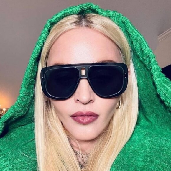 BRAND NEW Dior ULTRADIOR MU B0B0 Gold Blue Unisex Mask Sunglasses - Picture 9 of 12